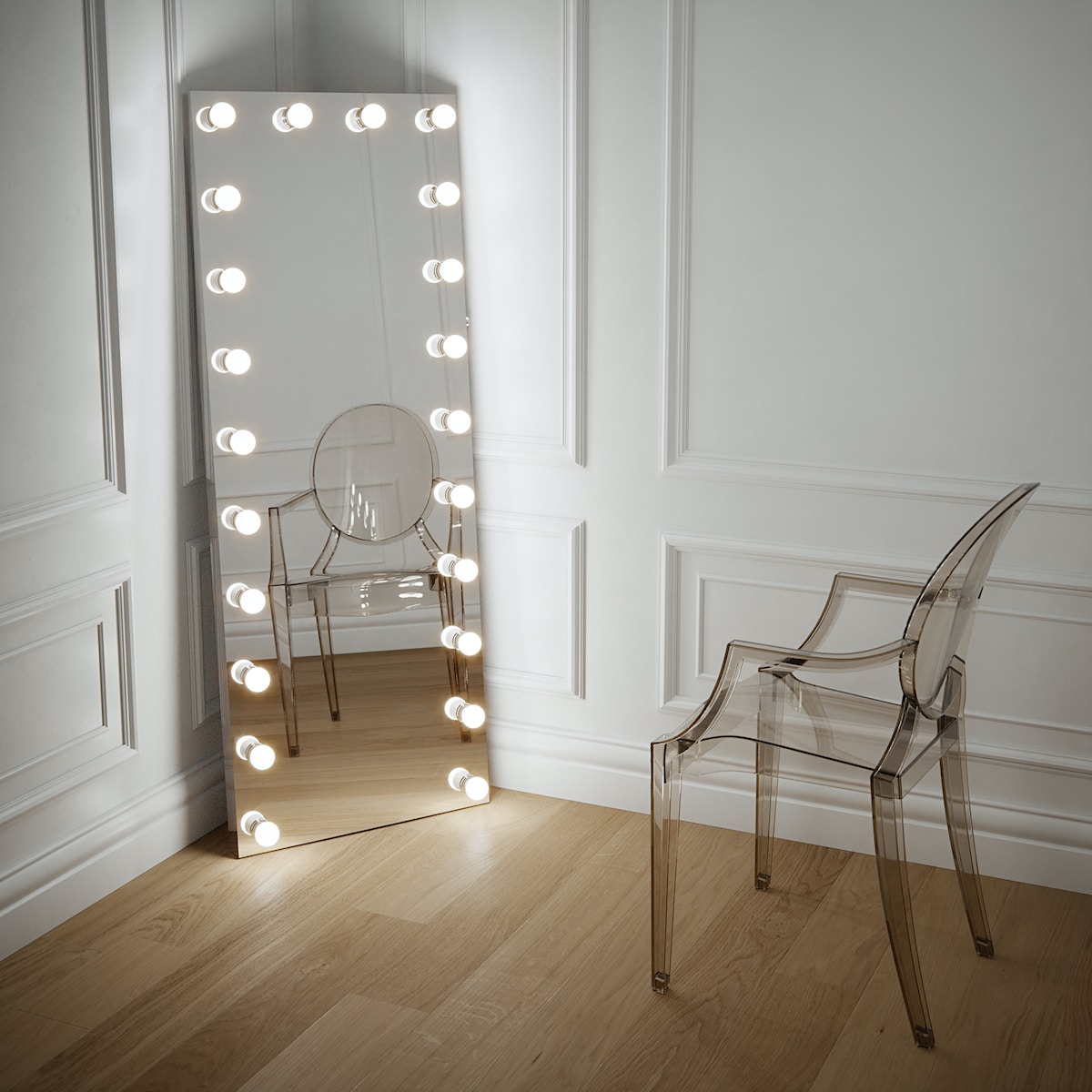 brown wooden chair near white wooden door